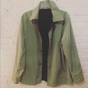 Black & green jacket